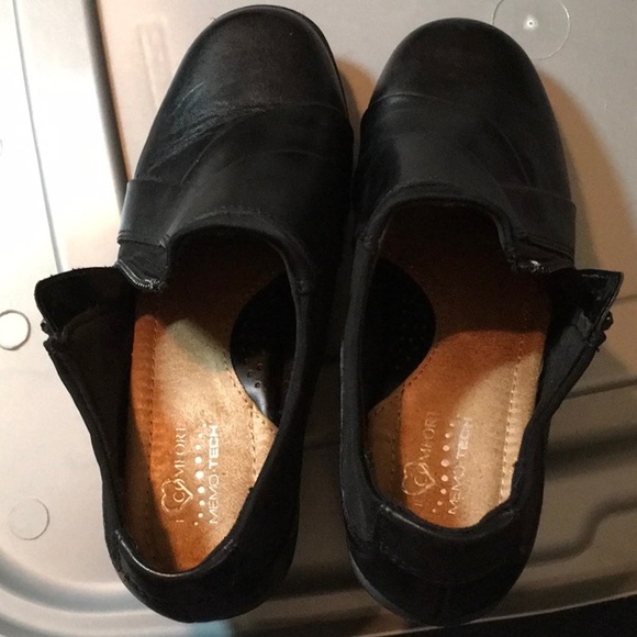 Women’s I ❤️Comfort MEMO TECH black side zip Sz 6 shoes - Picture 8 of 8